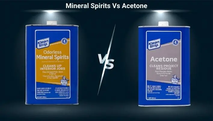 Mineral Spirits vs Acetone (Differences & Uses)