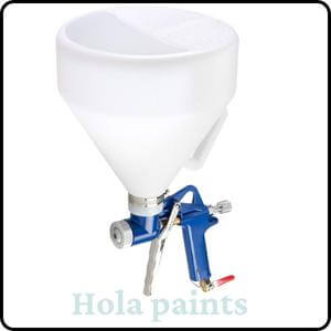 HILTEX 31229 Air Texture Hopper Spray Gun-Best Paint Sprayer For Popcorn Ceiling