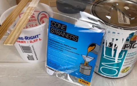 materials required to use wagner paint sprayer