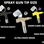 Spray Gun Tip Size Chart