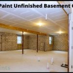 How To Paint Unfinished Basement Ceiling Black, White & Gray