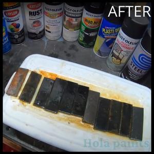 How long does spray paint last outside