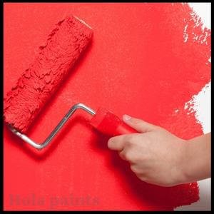 spraying vs rolling paint