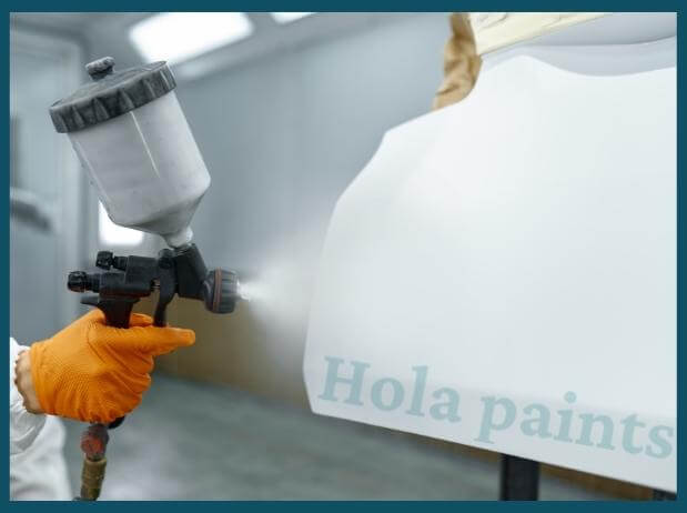 spraying lacquer paint with hvlp