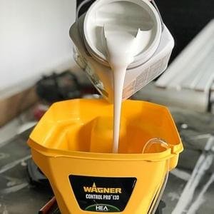 Wagner control pro 130 pouring paint