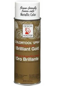Colortool Design Master Garden Gold Metallic-Best Spray Paint For Wood Crafts And Flowers