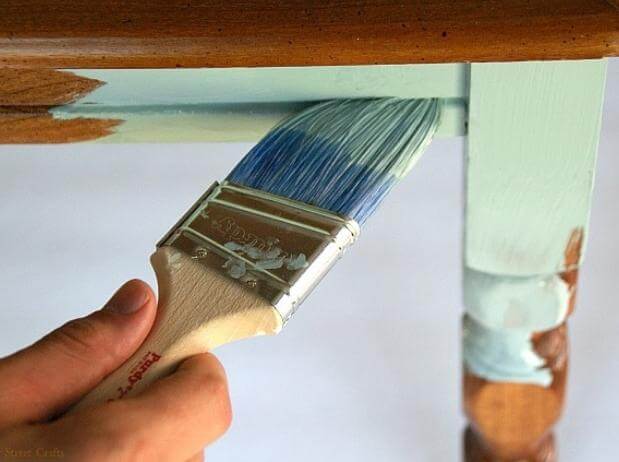 learn how to chalk paint furniture