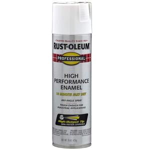 Rust-Oleum Professional Enamel Spray Paint waterproof