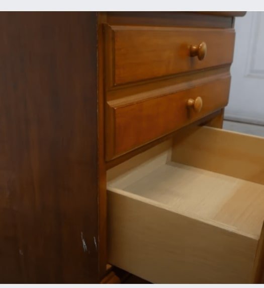 remove drawers for cleaning furniture