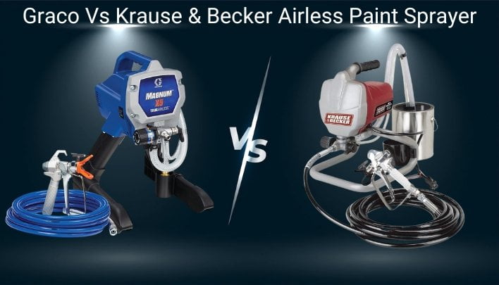 Krause And Becker Airless Paint Sprayer Vs Graco