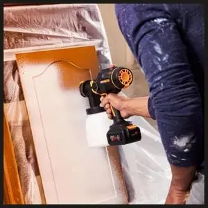 Using latex paint with Worx cordless paint sprayer
