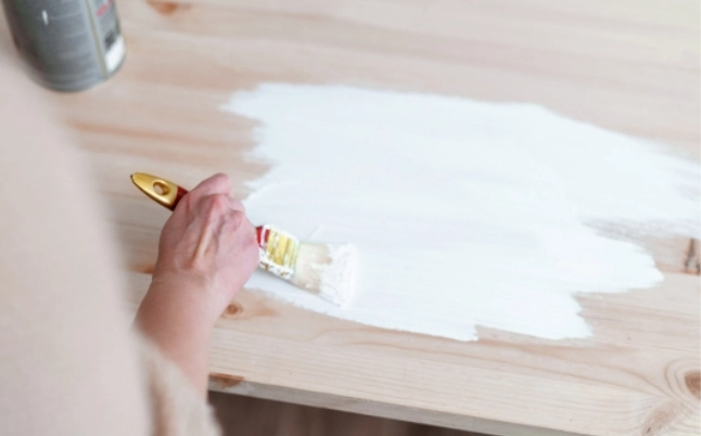 how to paint white furniture