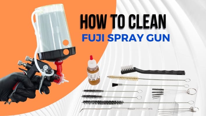 Cleaning Fuji Spray Gun | How to Clean HVLP Sprayer