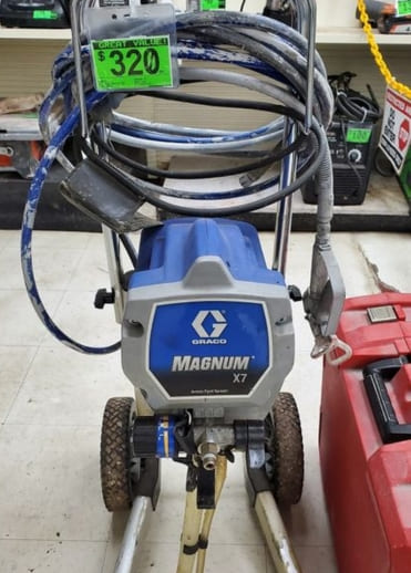 cleaning graco magnum X7