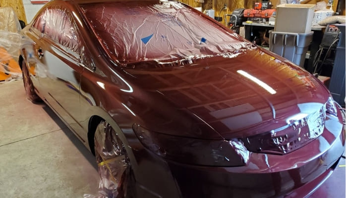 paint a car with Master pro 44 gun