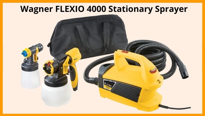 Wagner FLEXiO 4000 Review- Paint Sprayer For DIY projects