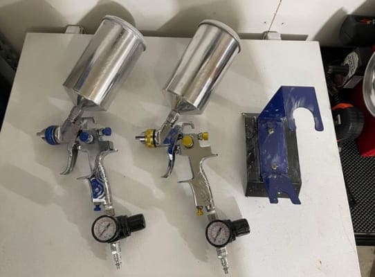 Comparison of TCP 9 Piece spray gun with other guns of TCP Series