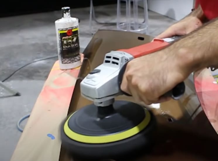 using sander after spray paint drips on metal