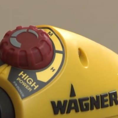 adjust the wagner 890 setting with control knob