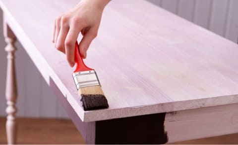 can you paint over clear coat furniture