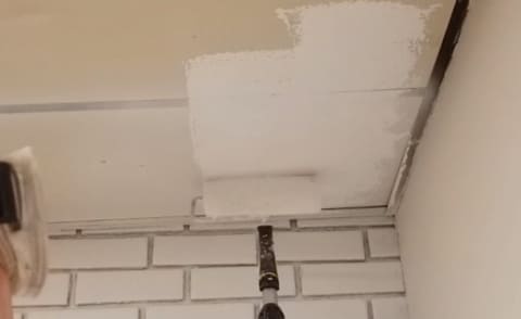 paint ceiling tiles without removing