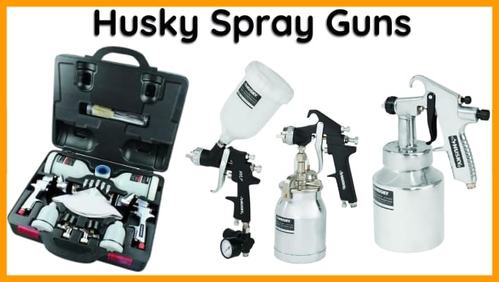 Husky Gravity Feed HVLP Spray Gun Review