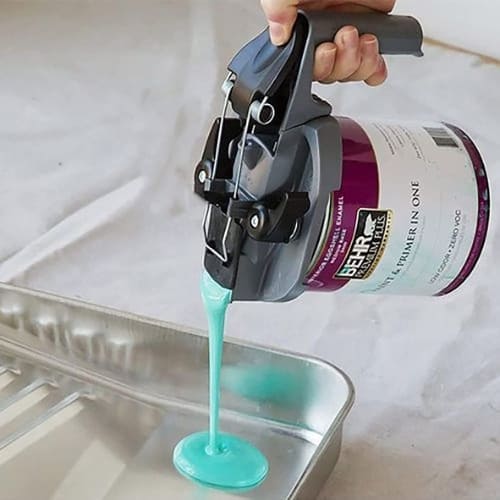 Mixing and Pouring Nozzle Paint Lid at dollar general