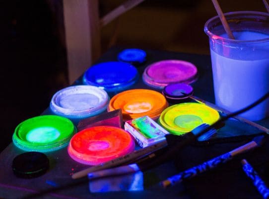 Make Glow-in-the-Dark Paint at home