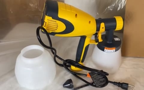 Assemble the Wagner paint sprayer
