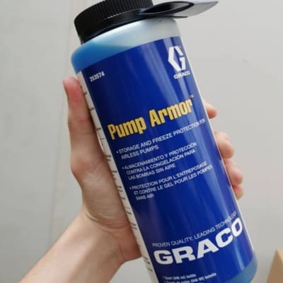 use of graco pump armor 